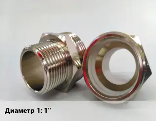 Ниппель 1" чугун